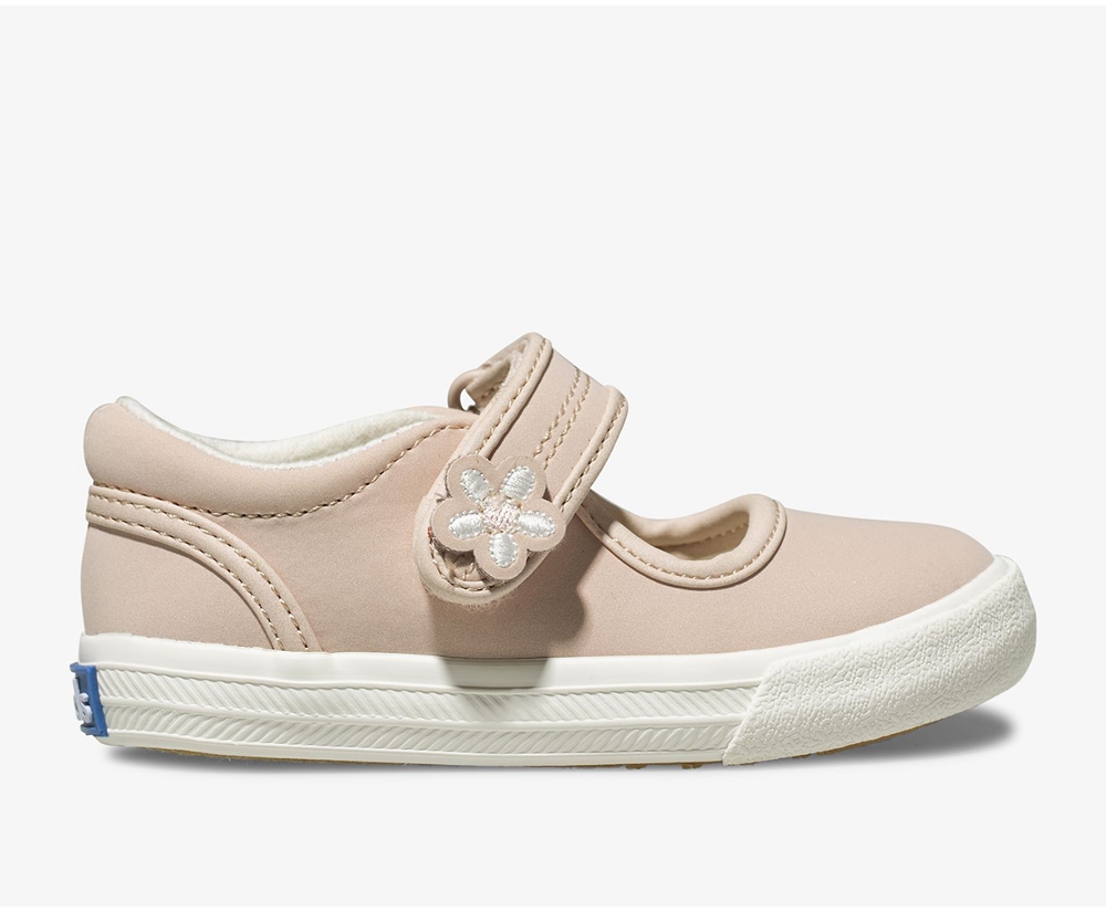 Slip Ons Keds Niños Rosas - Ella Mary Jane - 308-UEMQSZ